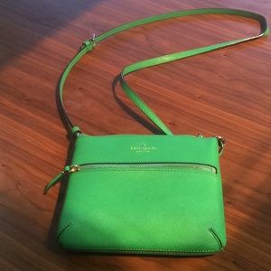 Kate Spade Kelly Green Cross-Body Bag